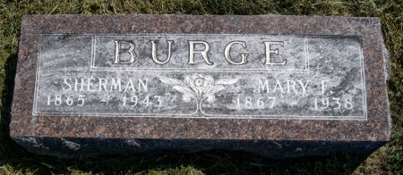 BURGE, WILLIAM SHERMAN - Page County, Iowa | WILLIAM SHERMAN BURGE 