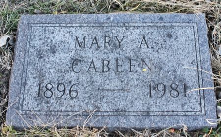 CABEEN, MARY A. - Page County, Iowa | MARY A. CABEEN 
