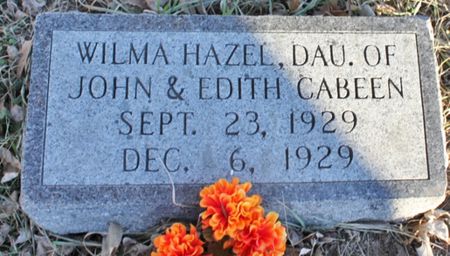 CABEEN, WILMA HAZEL - Page County, Iowa | WILMA HAZEL CABEEN 
