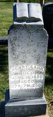 CARR, JAMES HENRY - Page County, Iowa | JAMES HENRY CARR 