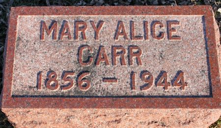 SPRIGG CARR, MARY ALICE - Page County, Iowa | MARY ALICE SPRIGG CARR 