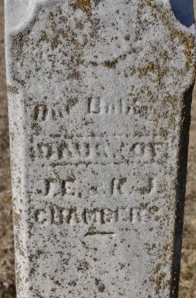 CHAMBERS, INFANT DAUGHTER - Page County, Iowa | INFANT DAUGHTER CHAMBERS 