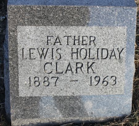 CLARK, LEWIS HOLIDAY - Page County, Iowa | LEWIS HOLIDAY CLARK 