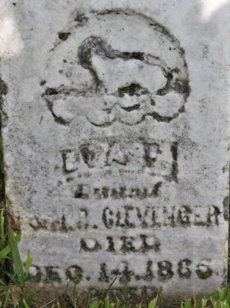 CLEVENGER, EVA F - Page County, Iowa | EVA F CLEVENGER 
