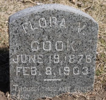 COOK, FLORA V. - Page County, Iowa | FLORA V. COOK 