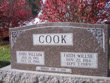 WILLSIE COOK, FAITH - Page County, Iowa | FAITH WILLSIE COOK 