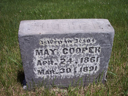 COOPER, MAY - Page County, Iowa | MAY COOPER 