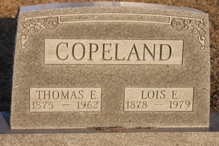 WALKINSHAW COPELAND, LOIS EUNICE - Page County, Iowa | LOIS EUNICE WALKINSHAW COPELAND 