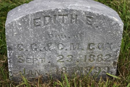 COX, EDITH E - Page County, Iowa | EDITH E COX 