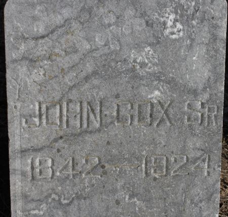 COX, JOHN SR. - Page County, Iowa | JOHN SR. COX 
