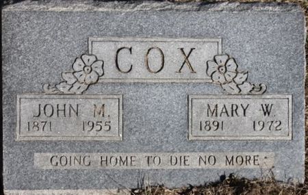 COX, JOHN M. - Page County, Iowa | JOHN M. COX 