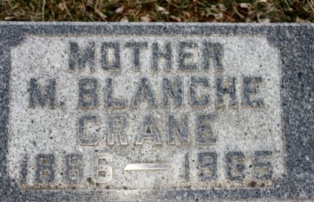 DEWHURST CRANE, M. BLANCHE - Page County, Iowa | M. BLANCHE DEWHURST CRANE 