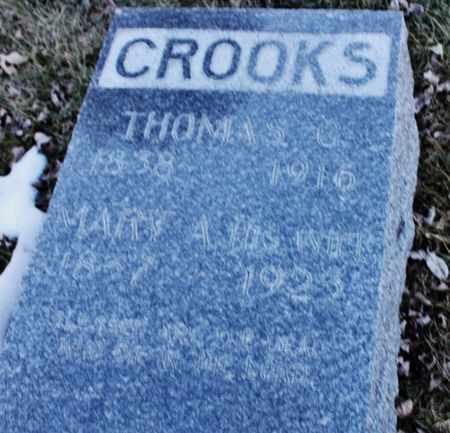 CROOKS, THOMAS G. - Page County, Iowa | THOMAS G. CROOKS 