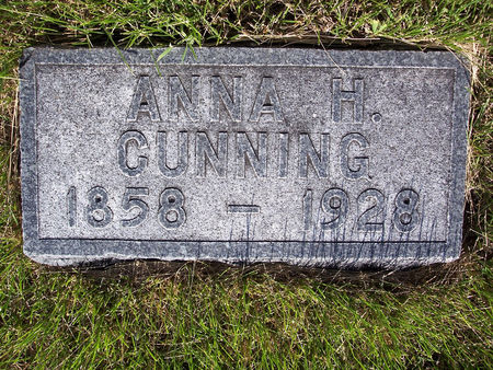CUNNING, ANNA H. - Page County, Iowa | ANNA H. CUNNING 