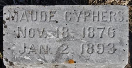 CYPHERS, MAUDE - Page County, Iowa | MAUDE CYPHERS 