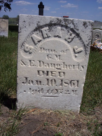 DAUGHERTY, SARAH J. - Page County, Iowa | SARAH J. DAUGHERTY 