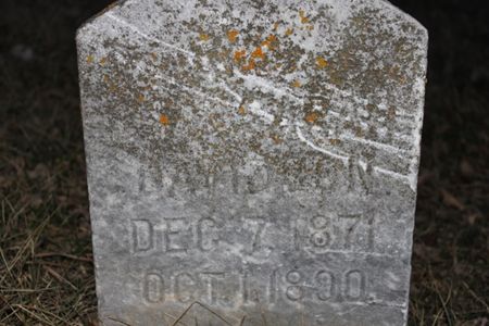 DAVIDSON, MARY - Page County, Iowa | MARY DAVIDSON 