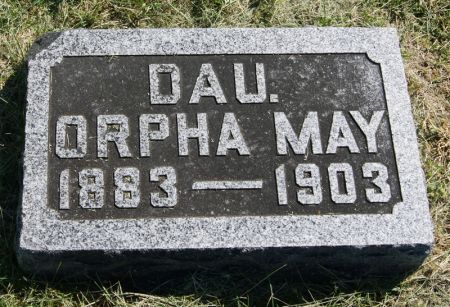DAVISON, ORPHA MAY - Page County, Iowa | ORPHA MAY DAVISON 