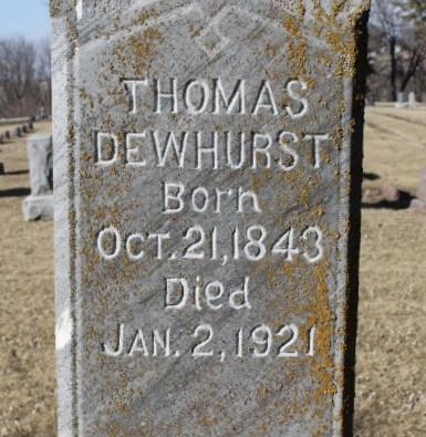 DEWHURST, THOMAS - Page County, Iowa | THOMAS DEWHURST 