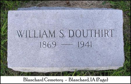 DOUTHIRT, WILLIAM S. - Page County, Iowa | WILLIAM S. DOUTHIRT 