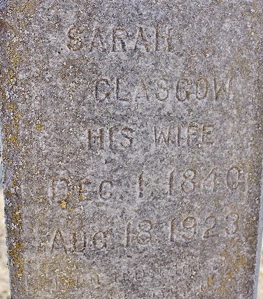 GLASGOW DUNN, SARAH ANN - Page County, Iowa | SARAH ANN GLASGOW DUNN 