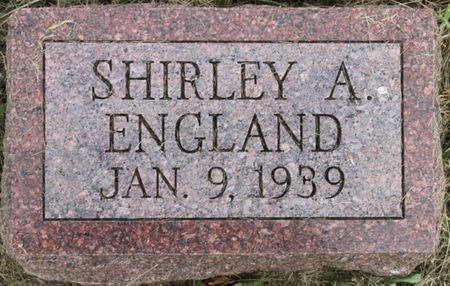 ENGLAND, SHIRLEY A - Page County, Iowa | SHIRLEY A ENGLAND 