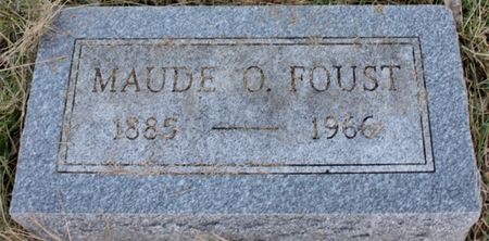 MACRANDER FOUST, MAUDE O. - Page County, Iowa | MAUDE O. MACRANDER FOUST 