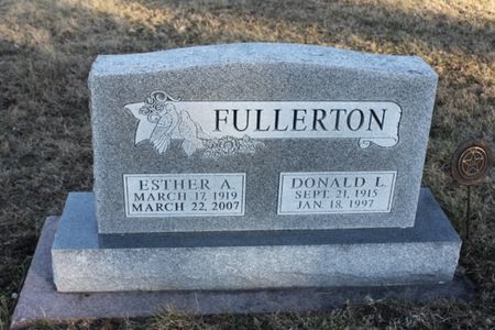 FECHER FULLERTON, ESTHER - Page County, Iowa | ESTHER FECHER FULLERTON 