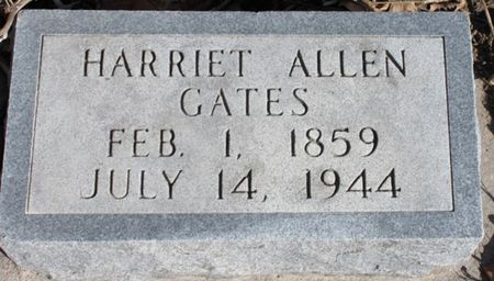 GATES, HARRIET - Page County, Iowa | HARRIET GATES 