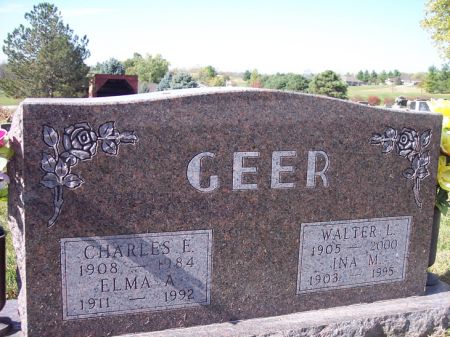 GEER, ELMA A. - Page County, Iowa | ELMA A. GEER 