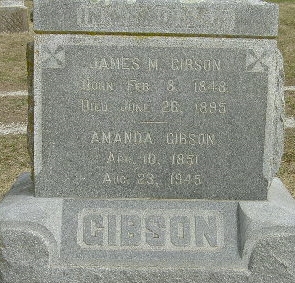 ELGIN GIBSON, AMANDA - Page County, Iowa | AMANDA ELGIN GIBSON 