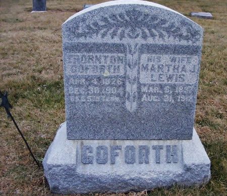 GOFORTH, THORNTON - Page County, Iowa | THORNTON GOFORTH 