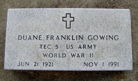 GOWING, DUANE - Page County, Iowa | DUANE GOWING 