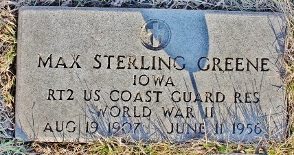 GREENE, MAX STERLING - Page County, Iowa | MAX STERLING GREENE 