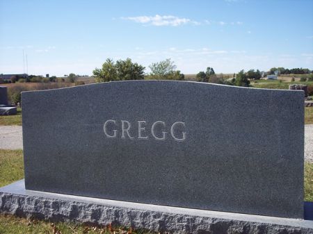 GREGG, FAMILY STONE - Page County, Iowa | FAMILY STONE GREGG 