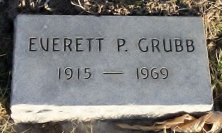 GRUBB, EVERETT POSTON - Page County, Iowa | EVERETT POSTON GRUBB 