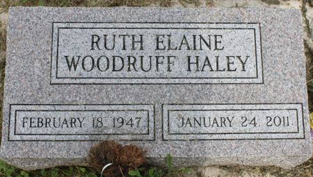 WOODRUFF HALEY, RUTH ELAINE - Page County, Iowa | RUTH ELAINE WOODRUFF HALEY 