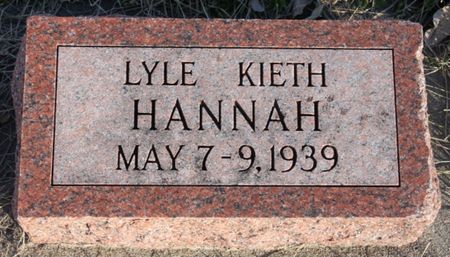 HANNAH, LYLE KIETH - Page County, Iowa | LYLE KIETH HANNAH 