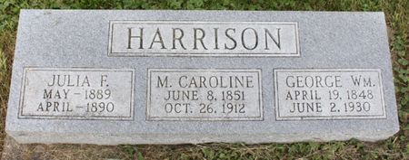 FRUITS HARRISON, MARTHA CAROLINE - Page County, Iowa | MARTHA CAROLINE FRUITS HARRISON 