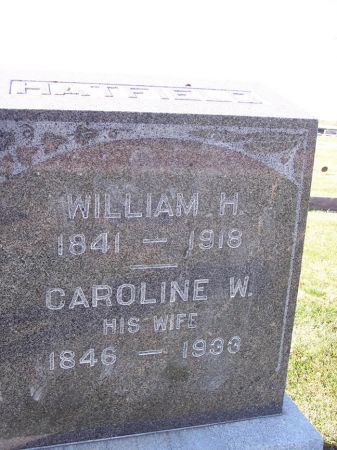 HATFIELD, WILLIAM H. - Page County, Iowa | WILLIAM H. HATFIELD 