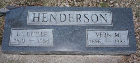 HENDERSON, VERN M. - Page County, Iowa | VERN M. HENDERSON 