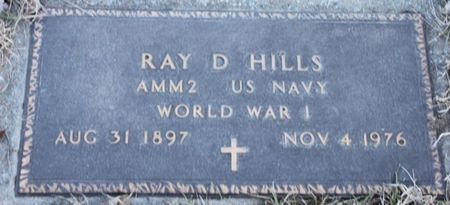 HILLS, RAY D - Page County, Iowa | RAY D HILLS 