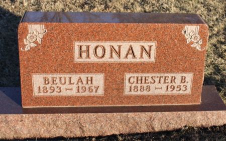 HONAN, CHESTER BREWER - Page County, Iowa | CHESTER BREWER HONAN 