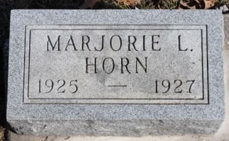 HORN, MARJORIE L. - Page County, Iowa | MARJORIE L. HORN 
