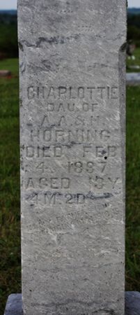HORNING, CHARLOTTIE - Page County, Iowa | CHARLOTTIE HORNING 