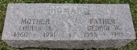 HOWARD, GEORGE W - Page County, Iowa | GEORGE W HOWARD 