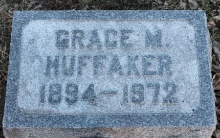 HUFFAKER, GRACE M. - Page County, Iowa | GRACE M. HUFFAKER 