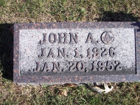 HUGHES, JOHN A. - Page County, Iowa | JOHN A. HUGHES 