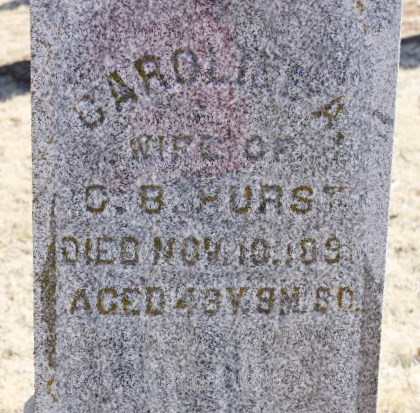 HURST, CAROLINE A. - Page County, Iowa | CAROLINE A. HURST 