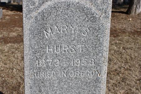 HURST, MARY S. - Page County, Iowa | MARY S. HURST 
